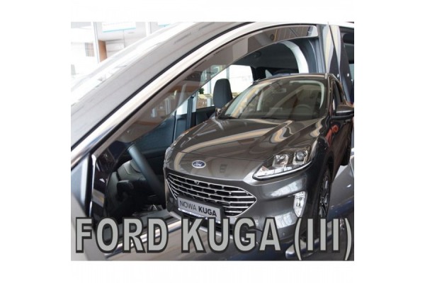 Heko Σετ Ανεμοθραύστες Μπροστινοί για Ford Kuga 5D 2019 2τμχ