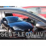 Heko Σετ Ανεμοθραύστες Μπροστινοί για Seat Leon 5D 2020 2τμχ