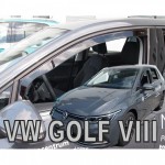 Heko Σετ Ανεμοθραύστες Μπροστινοί για VW Golf 8 5D 2020 2τμχ