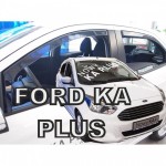 Heko Σετ Ανεμοθραύστες Μπροστινοί και Πίσω για Ford Ka 5D 2014 4τμχ