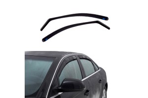 Ανεμοθραύστες Για Seat Leon (2005-2012) 5 Πορτο - Φιμέ Χρώμα Ζευγάρι 2 Τεμάχια Εμπρός Climair