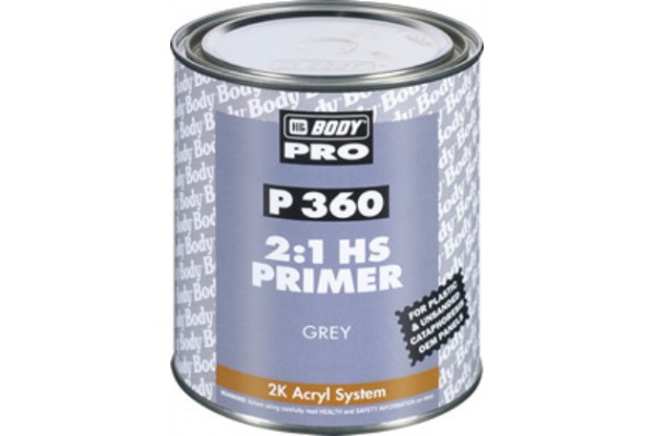 HB Body P360 2:1 HS Filling Primer Γκρι 1lt - 3600700001