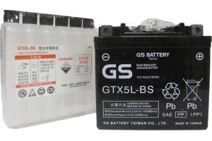 Μπαταρία μοτοσυκλετών GS Maintenance Free GTX5L-BS - 12V 4 (10HR)Ah - 70 CCA(EN) εκκίνησης