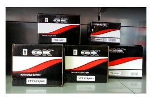 Μπαταρία GK Yumicron YB7-A - 12V 8 (10HR) - 124 CCA (EN) 7Ah εκκίνησης