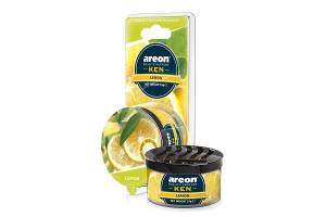 Areon Αρωματική Κονσέρβα Κονσόλας/Ταμπλό Αυτοκινήτου Ken 35gr - Lemon