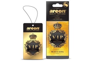 Areon VIP Αρωματική Καρτέλα Αυτοκινήτου - Black King