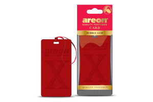 Areon Card X Κρεμαστό Αρωματικό Αυτοκινήτου  - Bubble Gum