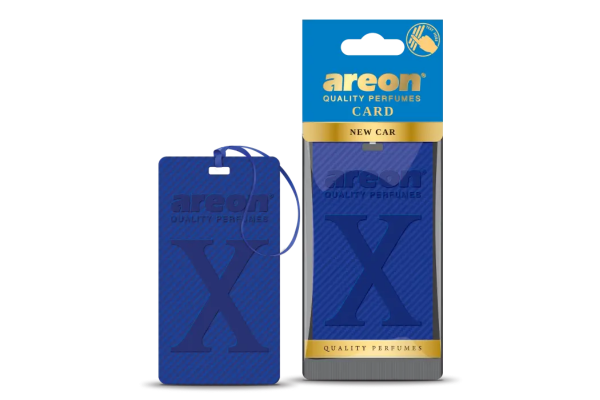 Areon Card X Κρεμαστό Αρωματικό Αυτοκινήτου  - New Car