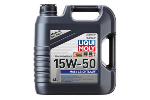Liqui Moly Super Low Friction Motor Oil MoS2 15W-50 4lt - 2457