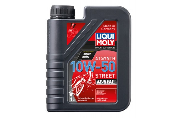 Liqui Moly Motorbike 4T Synth 10W-50 Street Race 1lt - 1502