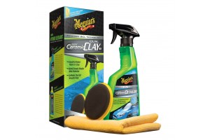 MEGUIAR'S Hybrid Ceramic Quik Clay Kit – Get a Smooth Finish with Hybrid Ceramic Protection - G200200