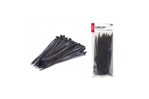 ΔΕΜΑΤΙΚΑ/ΔΕΤΙΚΑ ΚΑΛΩΔΙΩΝ TIE WRAP 2,5 X 200mm (ΜΑΥΡΟ) - 100 ΤΕΜ.