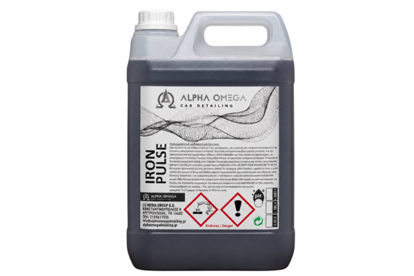 Alpha Omega - Iron Pulse Αποσιδηρωτικό Καθαριστικό Ζαντών & Αμαξώματος - 5L - ΑΩ-004-5 Alpha Omega - Iron Pulse Αποσιδηρωτικό Καθαριστικό Ζαντών & Αμαξώματος - 5L - ΑΩ-004-5