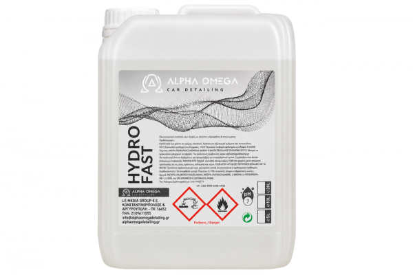 Alpha Omega - Hydro Fast Υδροφοβικό Σπρέι Προστασίας SiO2 - 10L - ΑΩ-008-10 Alpha Omega - Hydro Fast Υδροφοβικό Σπρέι Προστασίας SiO2 - 10L - ΑΩ-008-10