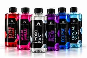 Alpha Omega Set Premium Car Care – Ολοκληρωμένο Σετ Περιποίησης Αυτοκινήτου 6 Προϊόντων 1L