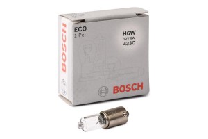 BOSCH ECO Λάμπα H6W 6W 12V 1987302809