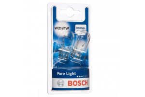 BOSCH Pure Light Λάμπα W21/5W 12V - 1987301079 (2 τμχ)