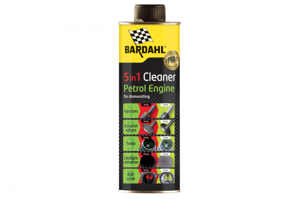Bardahl Petrol 5-in-1 Cleaner Πολυλειτουργικό Καθαριστικό Καυσίμου Βενζίνης 300ml – 2372