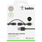 Belkin 2-in-1 Universal Cable Lightning and micro USB 