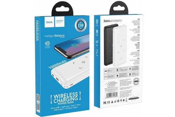Power bank “J50 Surf” wireless charging 10000mAh