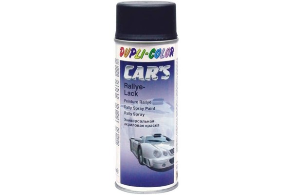 DUPLI-COLOR Cars Σπρει Χρωμα Ματ Μαυρο 600ML 693878