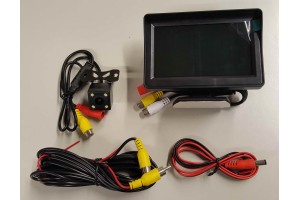 Κιτ Κάμερας Με Οθόνη 4.3", Για εξωτερική τοποθέτηση