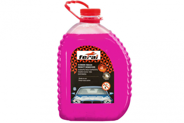 Feral Screen Wash & Insect Remover - Καθαριστικό Παρμπρίζ 4L