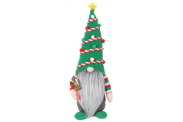 Artezan Χριστουγεννιάτικος Νάνος 37cm Με Πράσινο Καπέλο