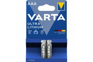 Varta Ultra Lithium 6103 AAA (2τμχ) Varta Ultra Lithium 6103 AAA (2τμχ)