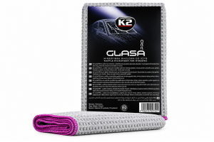 K2 Glasa Pro Waffle Πετσέτα Μικροϊνών για Τζάμια 40x40cm 320gsm - D4030