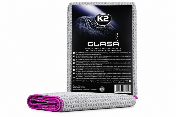 K2 Glasa Pro Waffle Πετσέτα Μικροϊνών για Τζάμια 40x40cm 320gsm - D4030 K2 Glasa Pro Waffle Πετσέτα Μικροϊνών για Τζάμια 40x40cm 320gsm - D4030