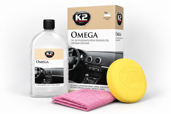 K2 Omega Γυαλιστικό & Προστατευτικό Ταμπλό και Πλαστικών 500ml - G410
