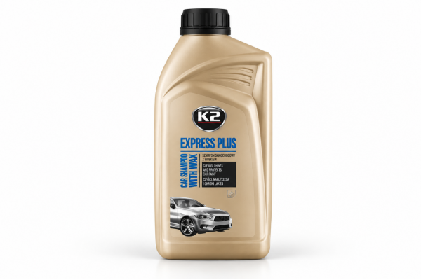 K2 Express Plus Σαμπουάν Αυτοκινήτου με Κερί Καρναούμπα 1L - K141