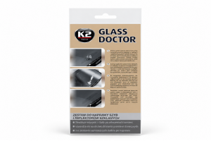 K2 Glass Doctor Σετ Επισκευής Παρμπρίζ & Γυάλινων Φαναριών - B350
