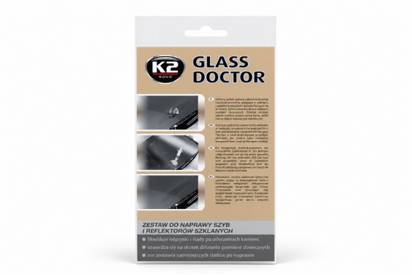 K2 Glass Doctor Σετ Επισκευής Παρμπρίζ & Γυάλινων Φαναριών - B350 K2 Glass Doctor Σετ Επισκευής Παρμπρίζ & Γυάλινων Φαναριών - B350
