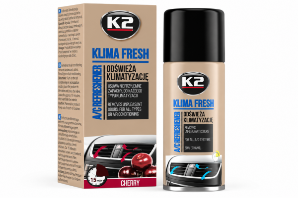 K2 Klima Fresh Cherry Καθαριστικό & Ανανέωσης Κλιματισμού 150ml - K222CH K2 Klima Fresh Cherry Καθαριστικό & Ανανέωσης Κλιματισμού 150ml - K222CH