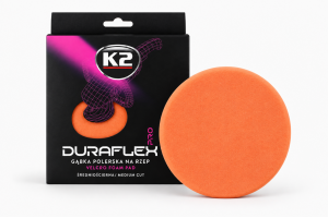K2 Duraflex Medium Πορτοκαλί Σφουγγάρι Γυαλίσματος Μεσαίας Κοπής - L612