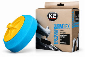 K2 Duraflex Hard Blue Σκληρό Σφουγγάρι Γυαλίσματος με Σπείρωμα M14 - L621