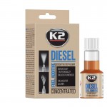 K2 Πρόσθετο Πετρελαίου Diesel Fuel Injector Cleaner 50ml - T312
