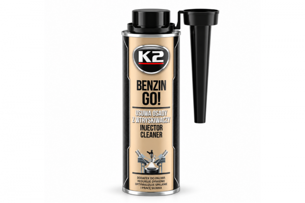 K2 Benzin Go Καθαριστικό Μπεκ & Συστήματος Καυσίμου Βενζίνης 250ml - T322