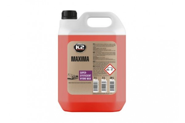 K2 Στεγνωτικό γυαλιστικό υγρό κερί Maxima Hydro Wax 5lt - M152