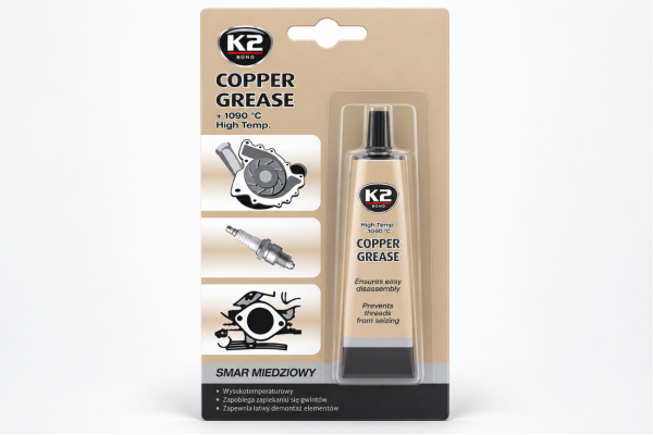 K2 Copper Grease Γράσο Χαλκού Υψηλής Θερμοκρασίας 20g - B401N K2 Copper Grease Γράσο Χαλκού Υψηλής Θερμοκρασίας 20g - B401N