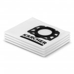 Karcher Σακούλες Φίλτρου Fleece KFI 357 για WD 2 / WD 3 4τμχ - 2.863-314.0