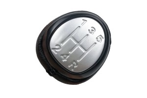 Leather Luxe Πόμολο 5 Ταχυτήτων Για Saab 9-3 '03 - '12 Leather Luxe Πόμολο 5 Ταχυτήτων Για Saab 9-3 '03 - '12