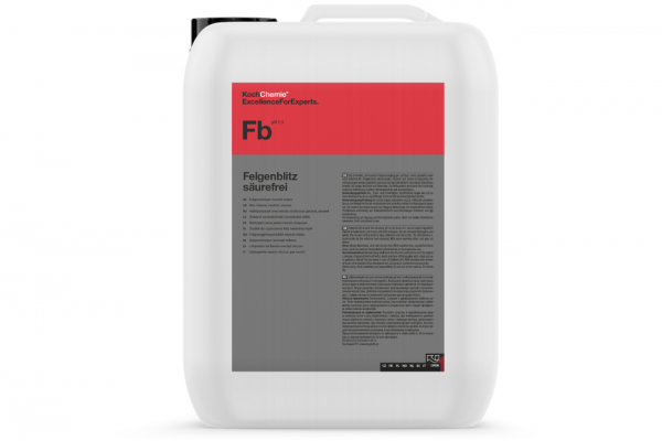 Koch-Chemie Felgenblitz Säurefrei Fb Καθαριστικό Ζαντών pH Neutral 5L - 218005 Koch-Chemie Felgenblitz Säurefrei Fb Καθαριστικό Ζαντών pH Neutral 5L - 218005