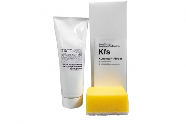 Koch-Chemie KFS Kunststoff Färber Schwarz - Βαφή & Ανανέωση Πλαστικών Μαύρο - 250ml - 251250 Koch-Chemie KFS Kunststoff Färber Schwarz - Βαφή & Ανανέωση Πλαστικών Μαύρο - 250ml - 251250