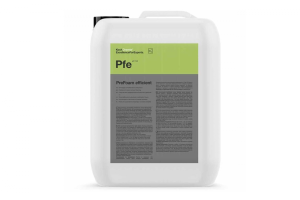 Koch-Chemie PreFoam Efficient PFE Καθαριστικό Προπλύσης Αφρού 5L - 461005 Koch-Chemie PreFoam Efficient PFE Καθαριστικό Προπλύσης Αφρού 5L - 461005