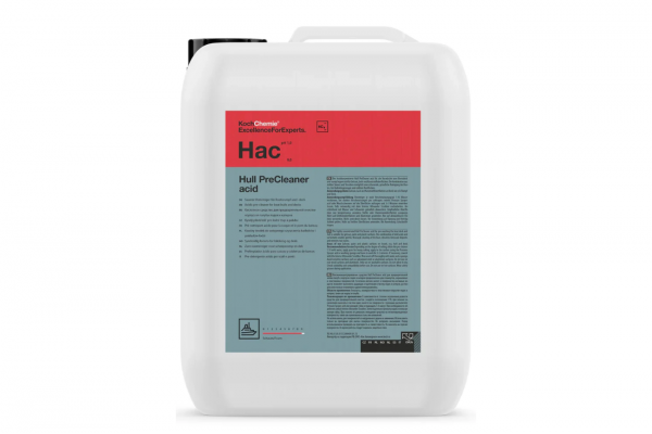 Koch-Chemie HAC Hull PreCleaner Acid - Όξινο Καθαριστικό Marine & Gelcoat για Άλατα & Σκουριά - 10L - 512010 Koch-Chemie HAC Hull PreCleaner Acid - Όξινο Καθαριστικό Marine & Gelcoat για Άλατα & Σκουριά - 10L - 512010