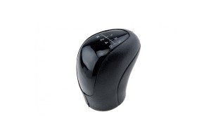 Leather Luxe πόμολο 6 ταχυτήτων Μαύρο για Mercedes-Benz Vito/Viano W639 - Sprinter W906