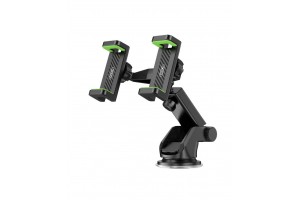 XO C117 Διπλή Βάση Αυτοκινήτου Με Βεντούζα